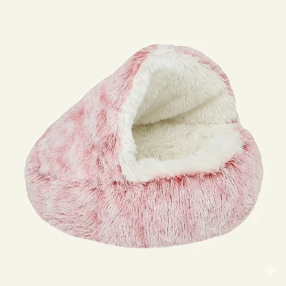 Semi Closed Cozy Cat Bed Nest for Warm Safe and Peaceful Sleep